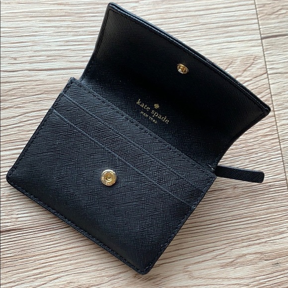 ❌SOLD❌ Kate Spade Mini Wallet (BLACK) - Picture 4 of 6